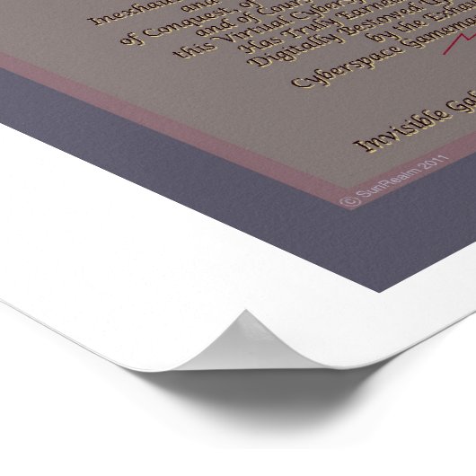 POSTER GAMER AWARD (Coin)