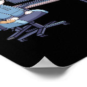 Poster Gamer Cat Squad Mème Drôle (Coin)