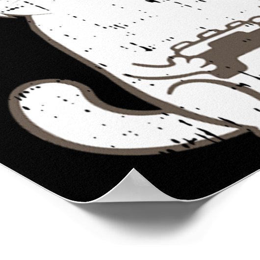 Poster Gamer Cat Video Game Controller Cute Gaming Geek G (Coin)