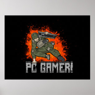 Poster Gamer de PC !