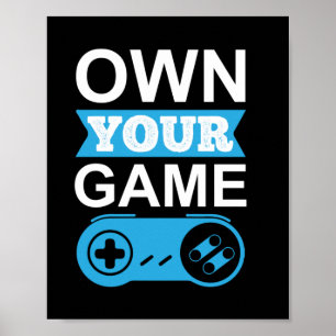 Poster Gamer Don Possède Votre Jeu