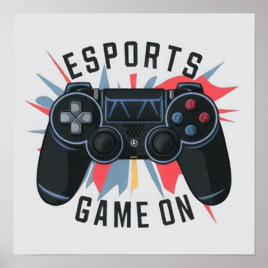 Poster Gamer Esports (Devant)