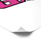 Poster Gamer fille (Coin)