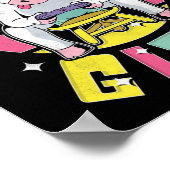 Poster Gamer fille (Coin)