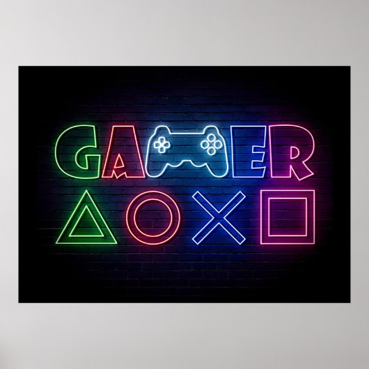 Poster Gamer Gift (Devant)
