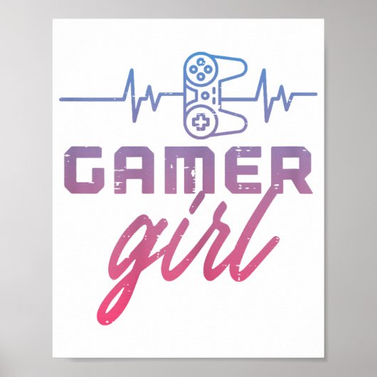 Poster Gamer Girl Heartbeat jeu (Devant)
