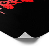 Poster Gamer Heartbeat Pulse Video Game Controller Jeu (Coin)