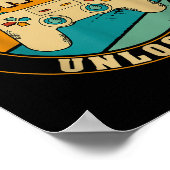 Poster Gamer New Uncle Dad Mom Baby Announcement Pregnanc (Coin)