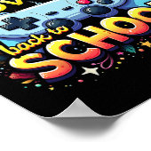 Poster Gamer Pixel Game Over Student Back To School  (Coin)