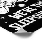 Poster Gamer Sleepover Party For Boys Funny Bruh Slumber (Coin)