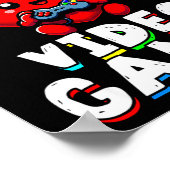 Poster Gamer Valentines V For Video Games Boys Funny Hear (Coin)