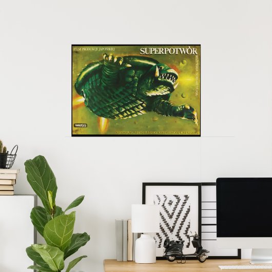 Poster Gamera en Pologne (Bureau à domicile)