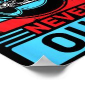 Poster Gamers Never Quit Funny Gaming Quotes Gift For Rpg (Coin)