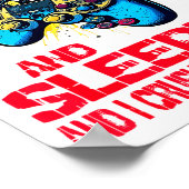 Poster Gaming And Sleeng Gamer Valentines Day Boys Kids  (Coin)