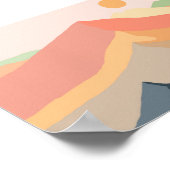 Poster Gamme de montagnes (Coin)