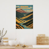 Poster Gamme Idaho Sawtooth V02 (Cuisine)