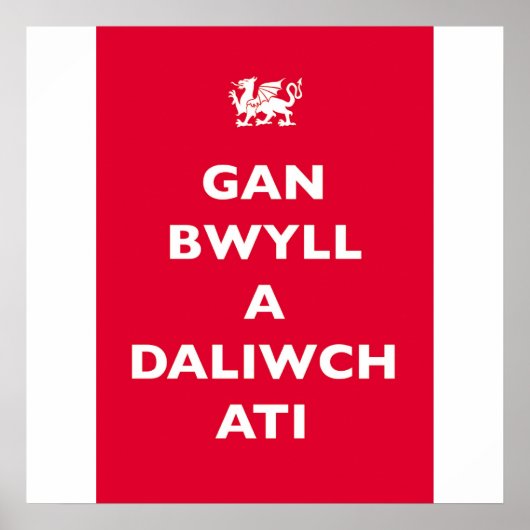 POSTER GAN BWYLL A DALIWATI (Devant)