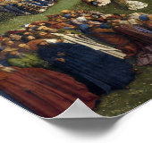 Poster Gand Altarpiece (détail), Van Eyck Brothers (Coin)