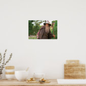 Poster GANDALF™ avec Casquette (Cuisine)