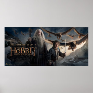 Poster Gandalf, BILBO BAGGINS™, & The Great Eagles