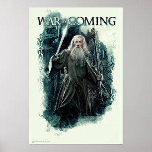 Poster Gandalf - La Guerre Arrive
