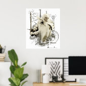 Poster GANDALF™ with Sword Vector Collage (Bureau à domicile)