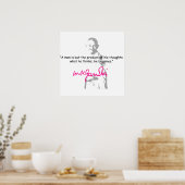 Poster Gandhi (Keuken)