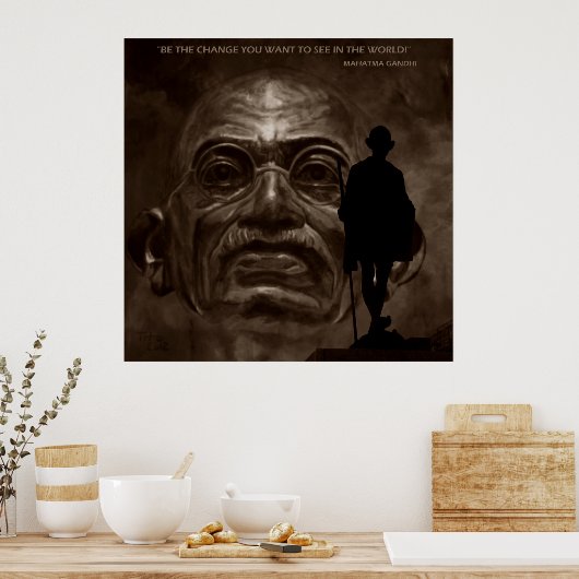 POSTER GANDHI (Cuisine)