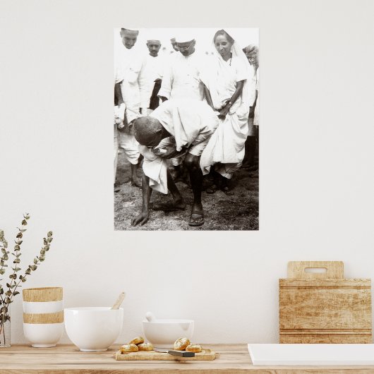 Poster Gandhi (Cuisine)