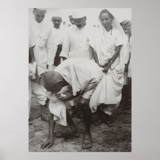 Poster Gandhi (Devant)