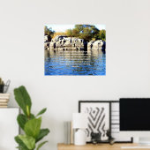 Poster Gandhi Sagesse Citer Sur Le Destin (Bureau à domicile)