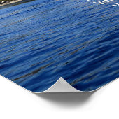 Poster Gandhi Wisdom Citation sur le destin (Coin)