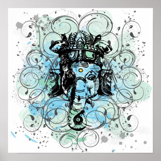 Poster Ganesh (Devant)