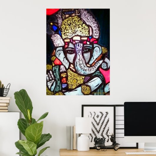 Poster Ganesh (Bureau à domicile)