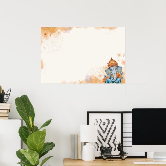 Poster Ganesh (Bureau à domicile)