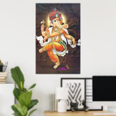 Poster ganesha (Bureau à domicile)
