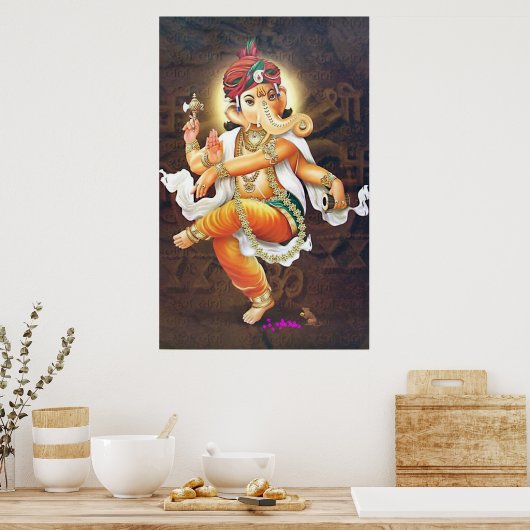 Poster ganesha (Cuisine)