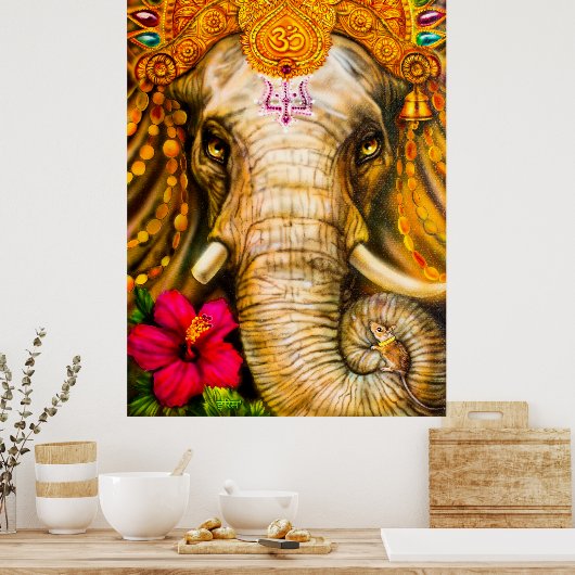 Poster Ganesha (Cuisine)