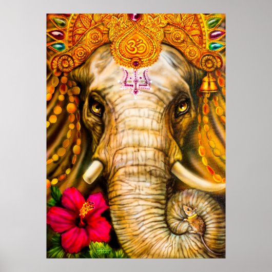 Poster Ganesha (Devant)