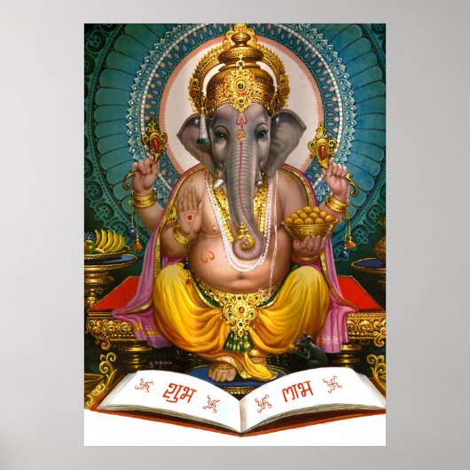Poster Ganesha (Devant)