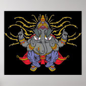 Poster Ganesha (Devant)