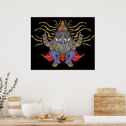 Poster Ganesha (Cuisine)