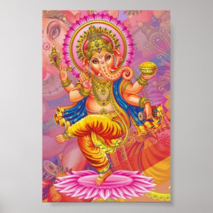 Poster Ganesha Diosa Elefante