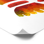 Poster Ganesha Multicolor Peinture (Coin)