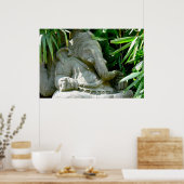 Poster Ganesha Parmi Le Foliage (Cuisine)