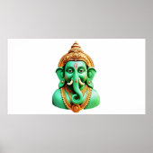 Poster Ganesha : Remover divin des obstacles (Devant)