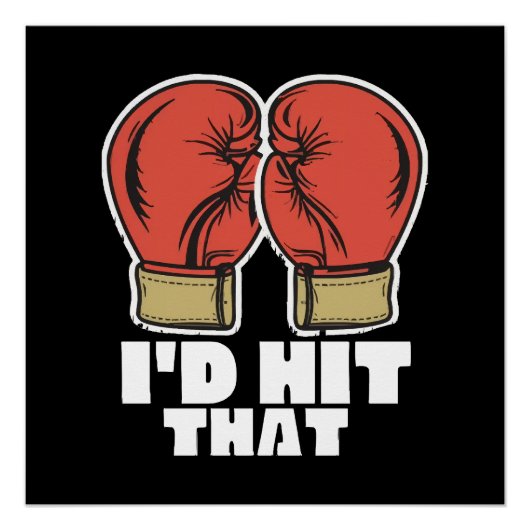 Poster Gants de boxe (Devant)