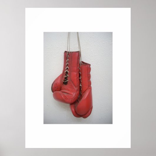 Poster Gants de boxe (Devant)