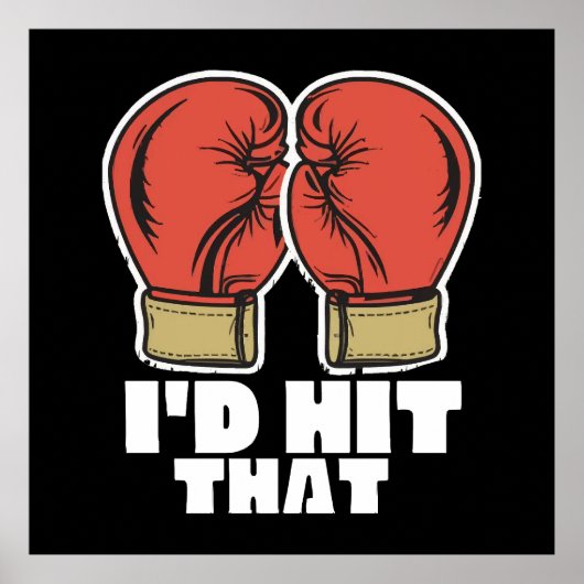 Poster Gants de boxe (Devant)