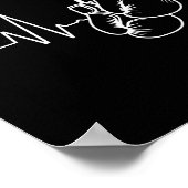 Poster Gants De Boxe Et Coeur (Coin)